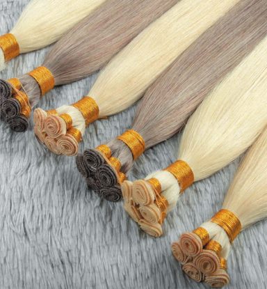 Handtied weft Handtied weft